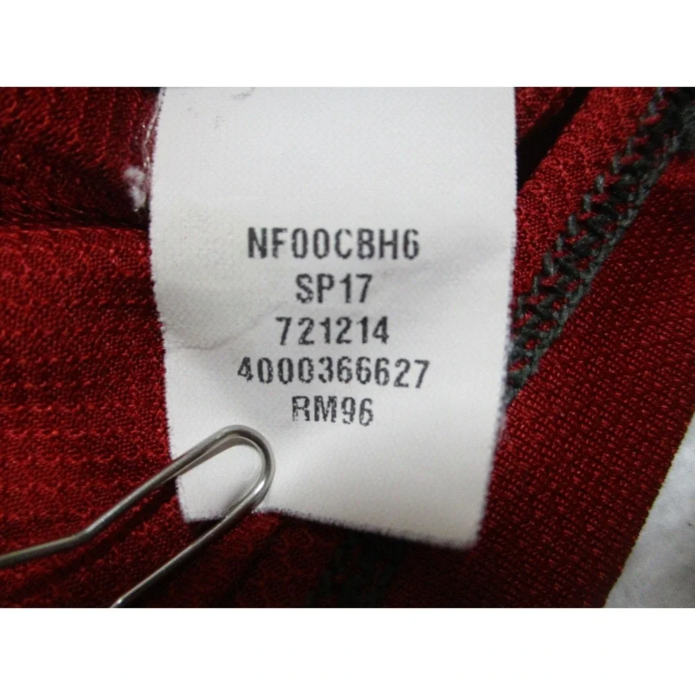 The North Face Shirt Mens‎ XL Red FlashDry Mountain Athletics V Neck Workout